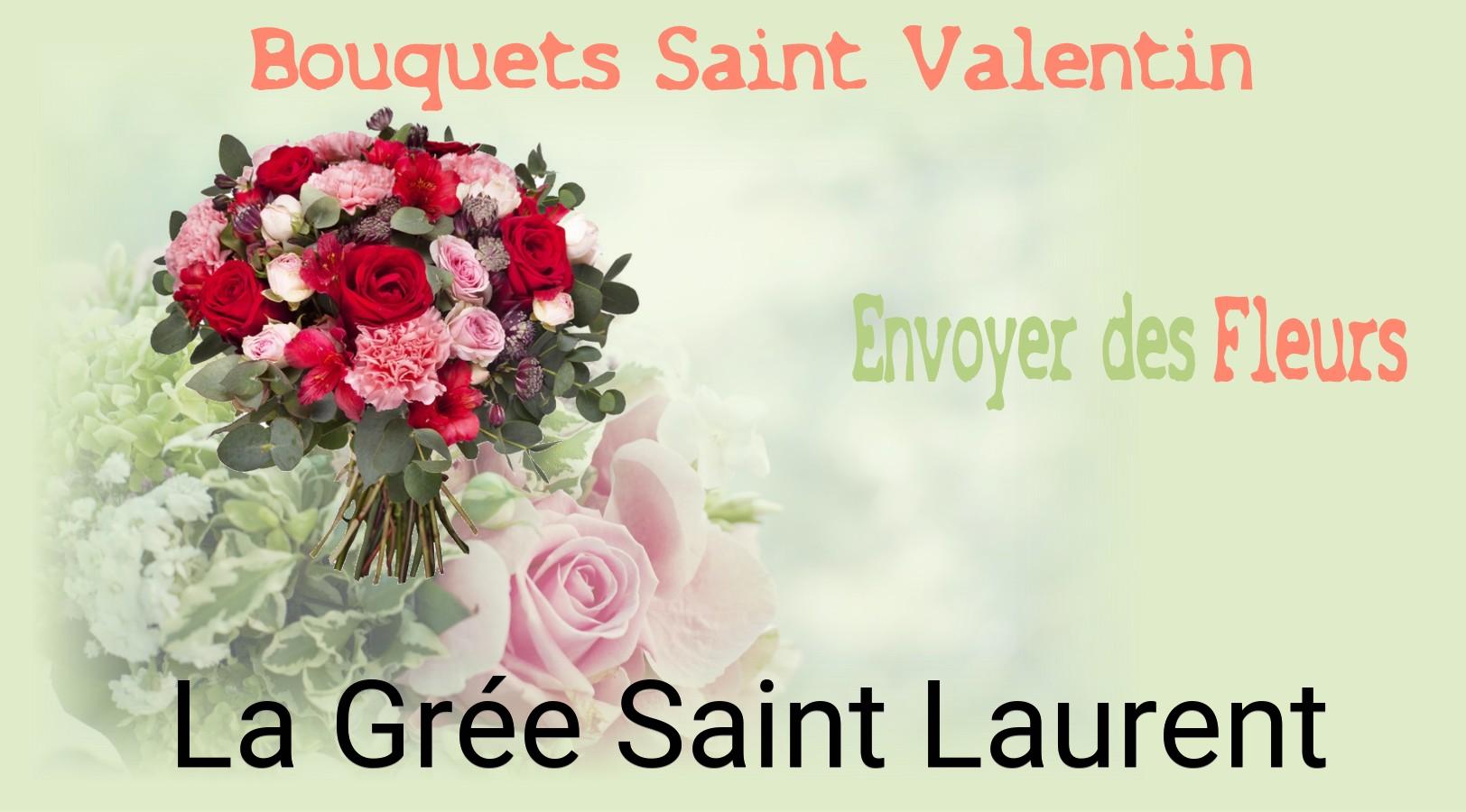 Roses de Saint-Valentin livrées à La Grée-Saint-Laurent